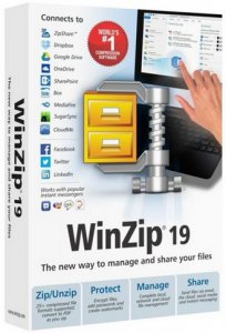  WinZip Pro 19.0 Build 11294 Final (2015) RUS RePack by D!akov 