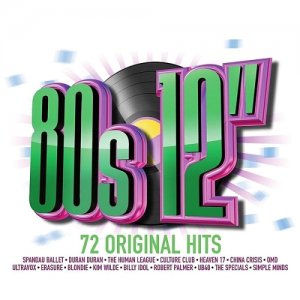  80s 12'' - 72 Original Hits (6  CD, Compilation) 