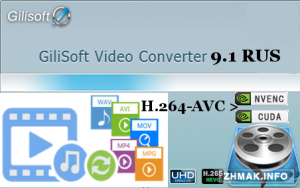 GiliSoft Video Converter 9.1.0 DC 15.6.2015 + RUS 