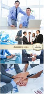 Business people, man in the office - Stock photo 