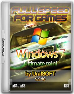  Windows 7 Ultimate mini v.5.16 by UralSOFT (x86/x64/RUS) 